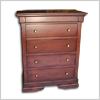 Solid Wood Maple 5 drawer Chest of Drawers