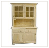 Solid wood pine buffet and hutch